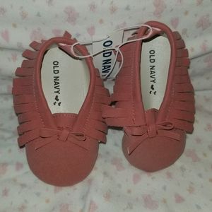 Baby Girl Pink Moccasins